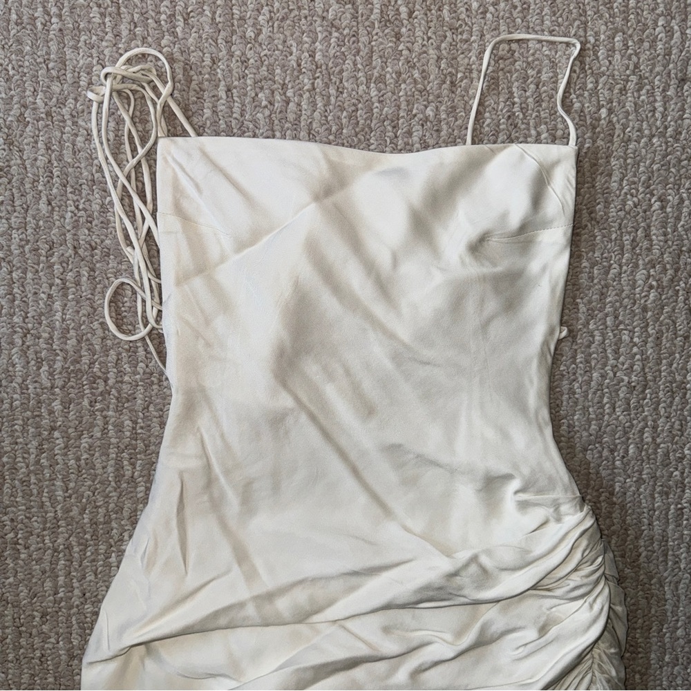 JACQUEMUS Off-White 'La Robe Saudade' Dress - Picture 4 of 16